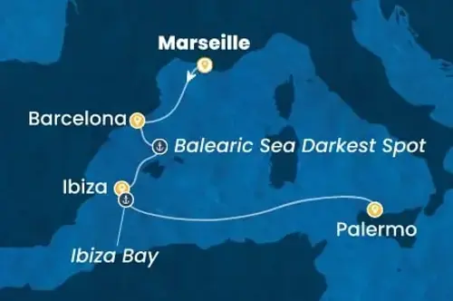 Cruise itinerary