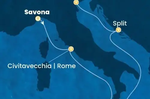 Cruise itinerary