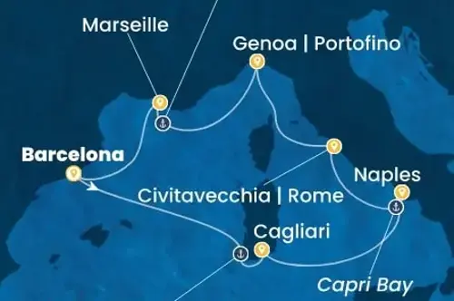 Cruise itinerary