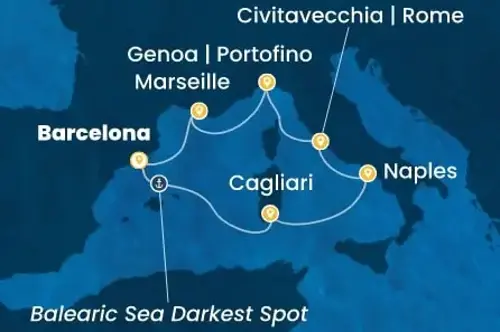 Cruise itinerary