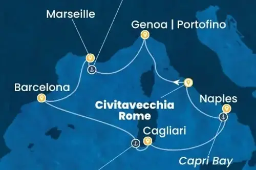 Cruise itinerary