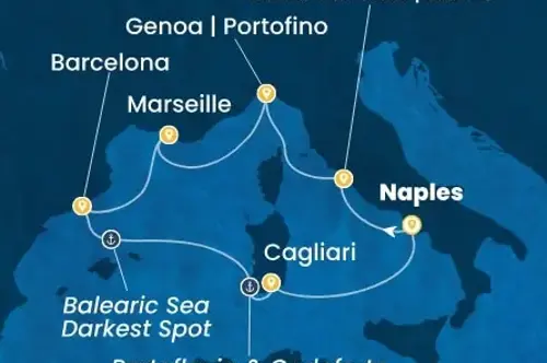 Cruise itinerary