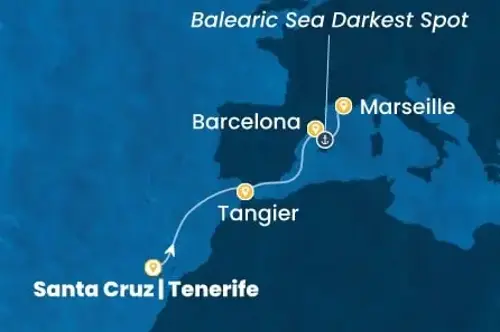Cruise itinerary