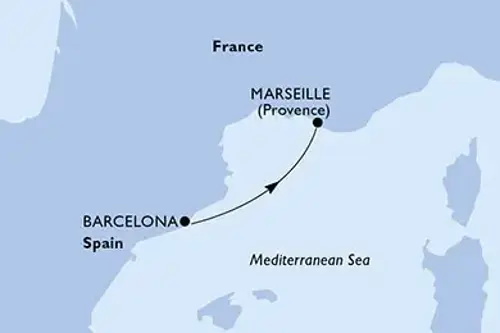 Cruise itinerary