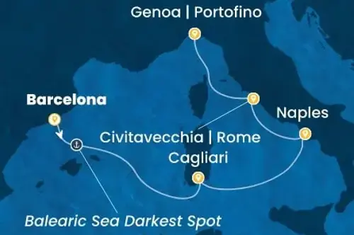 Cruise itinerary