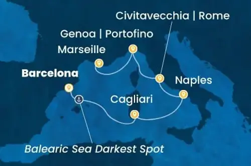 Cruise itinerary