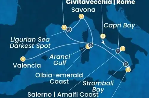 Cruise itinerary