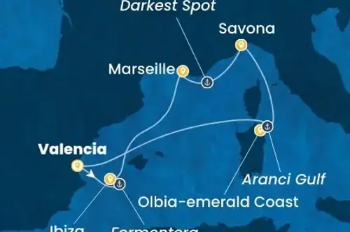 Cruise itinerary