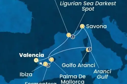 Cruise itinerary