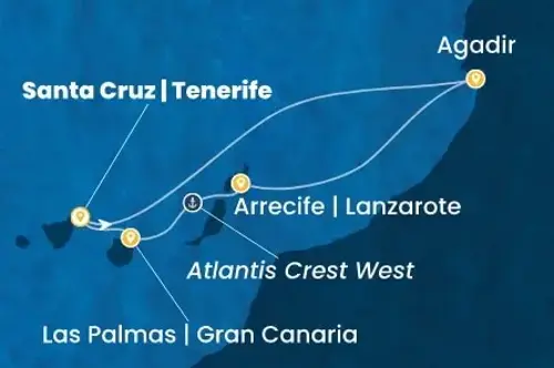 Cruise itinerary