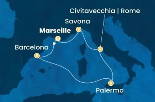 Cruise itinerary