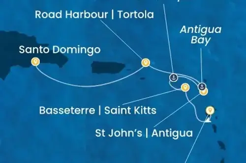 Cruise itinerary