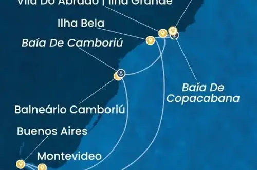 Cruise itinerary