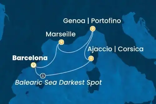 Cruise itinerary
