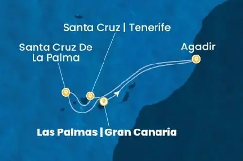 Cruise itinerary