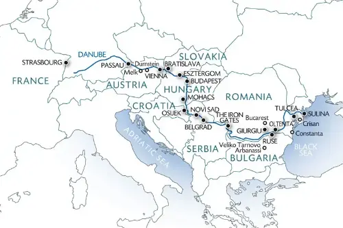 Маршрут круиза